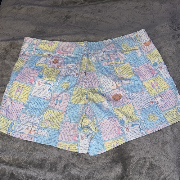 LILLY PULITZER Short Written in the Stars Horoscope Shorts size 10 - Picture 3 of 3